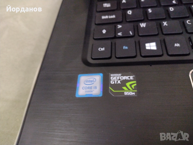 Acer Aspire E17 17.3''Led/Core i5-6200U/8gb.ram./128gb.ssd.+500gb.hdd/GTX950M 2gb., снимка 3 - Лаптопи за работа - 51797212