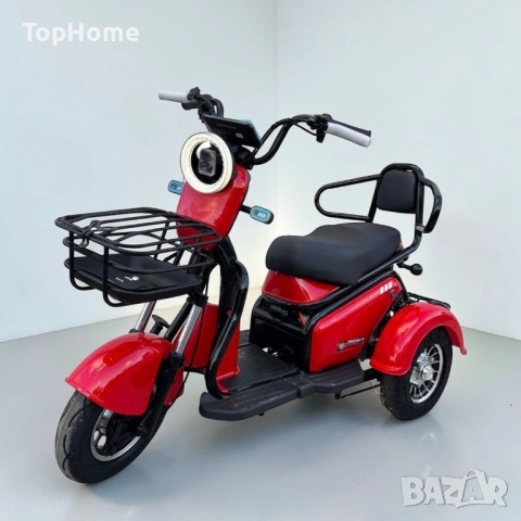  Двуместна Електрическа Триколка PUDDING 1800W