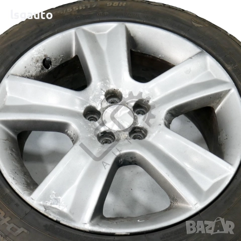 Алуминиеви джанти 5x100 с гуми R17 Subaru OUTBACK IV 2003-2009 ID: 152930, снимка 4 - Гуми и джанти - 52219578