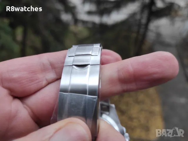 Seiko mod Batman GMT NH34 , снимка 6 - Мъжки - 50419656