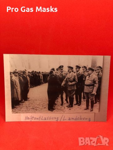 Снимка Адолф Хитлер в Ландсберг Хафтенласунг само за 10 лв., снимка 2 - Други ценни предмети - 39273351