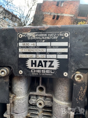 Hatz дизелова трамбовка , снимка 6 - Други машини и части - 53865115