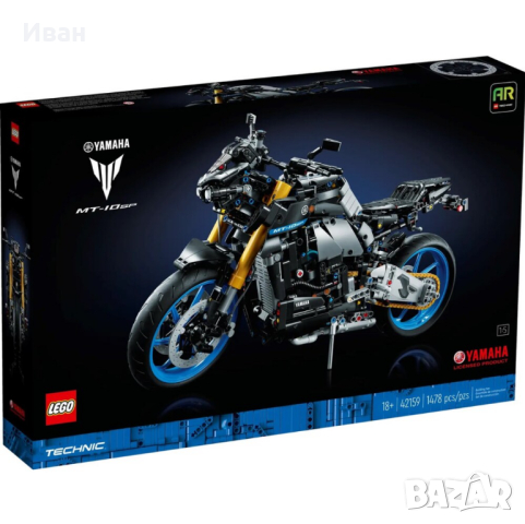 LEGO® Technic - Yamaha MT-10 SP 42159, 1478 части. Нови и запечатани !, снимка 4 - Други игри - 44831174