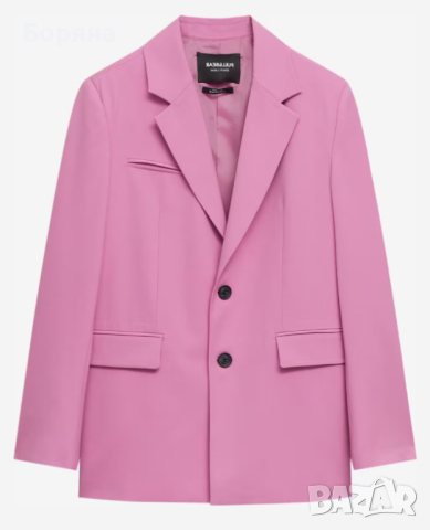 Pull & Bear нов розов блейзър размер S, снимка 9 - Сака - 44699595