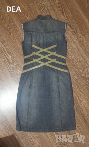 Дамска дънкова рокля М-10 evro НОВА, снимка 2 - Рокли - 41725503