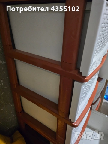 Шкаф пласмасов с 6 чекмеджета, снимка 2 - Други стоки за дома - 53795117