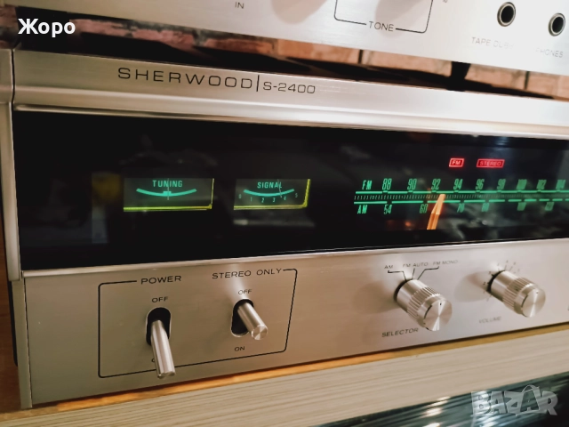 ⏯️Клип. Sherwood S9400 & S2400 extremely rare!!, снимка 6 - Ресийвъри, усилватели, смесителни пултове - 52510007