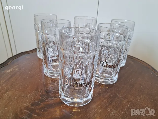 немски халби за бира Bitburger 0,3l      14/5