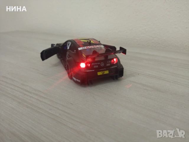 Метална количка Mercedes- Benz C63 DTM !!!, снимка 4 - Колекции - 53649201