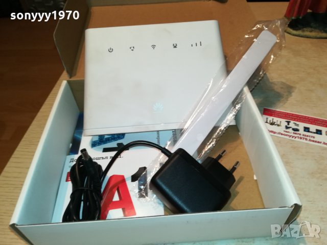 huawei new 4g model рутер с 1 антена 2602222014, снимка 2 - Рутери - 35925940