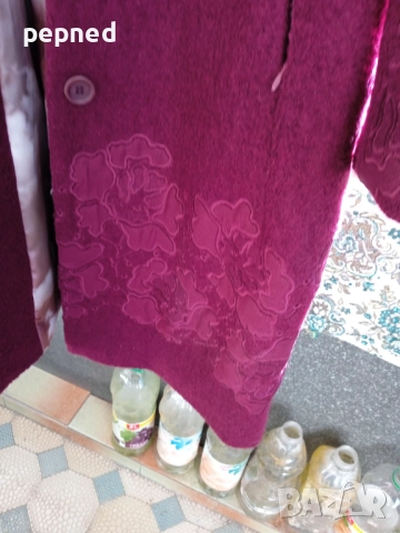 Елегантно палто р.Л, снимка 6 - Палта, манта - 52231592