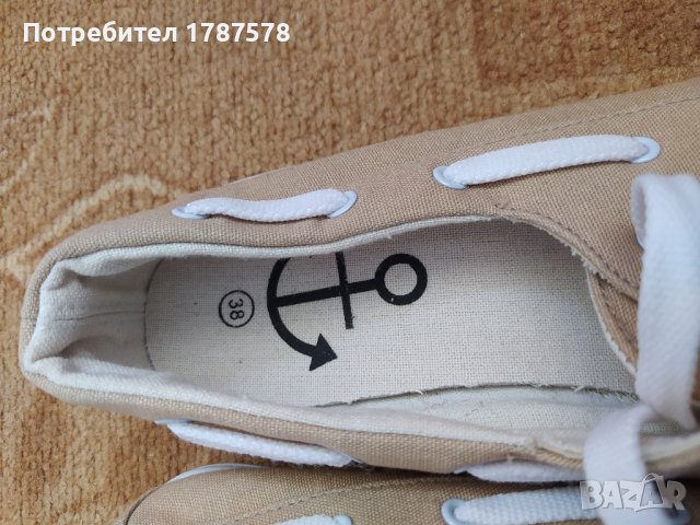 Нови дамски обувки - номер 38, снимка 2 - Дамски ежедневни обувки - 41347781