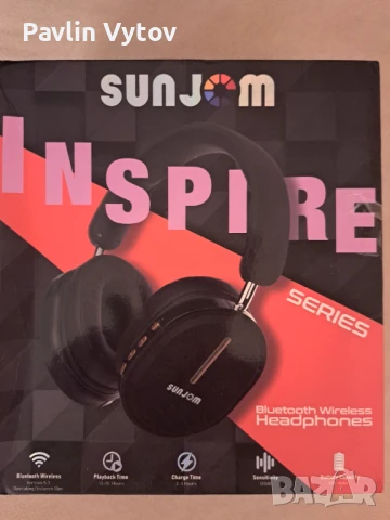 Професионални слушалки с блутут, снимка 1