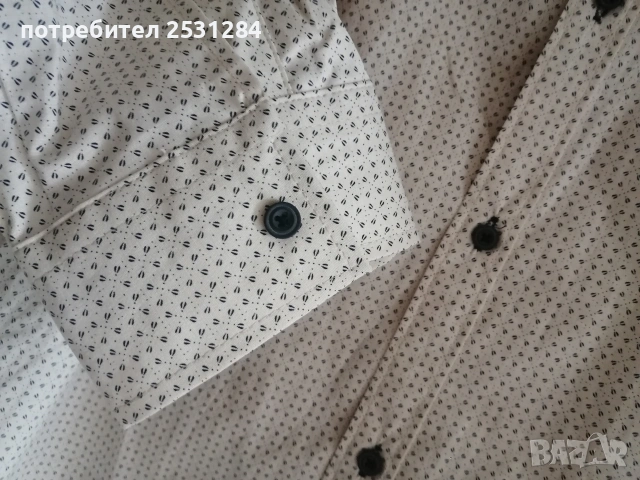 Нова мъжка елегантна жълта риза , черна риза, размер  М/Л , размер M/L, снимка 15 - Ризи - 52116518