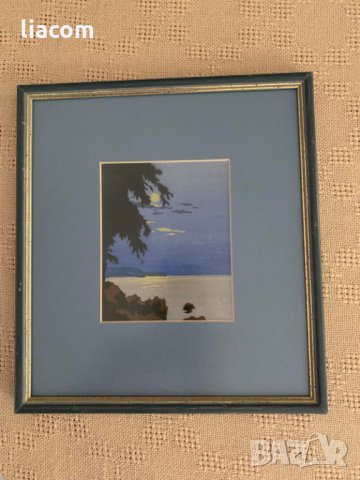 МАРИО ЖЕКОВ (1898-1955) акварел, снимка 2 - Картини - 33840622