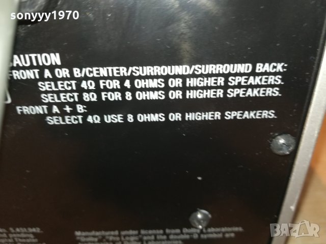 SONY QS SERIES-BIG RECEIVER 0711211727, снимка 12 - Ресийвъри, усилватели, смесителни пултове - 34725662