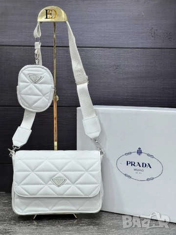 чанти НОВ МОДЕЛ PRADA🔥 : ➡️23см. Размери: ⬆️18 см. , снимка 2 - Чанти - 51459247