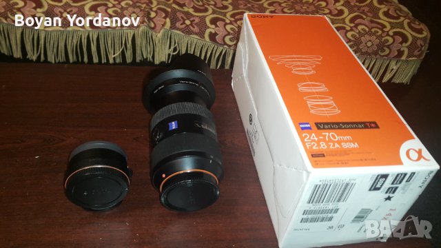 SONY ZEISS VARIO-SONAR 24-70 F2.8 ZA SSM, снимка 4 - Обективи и филтри - 40282248