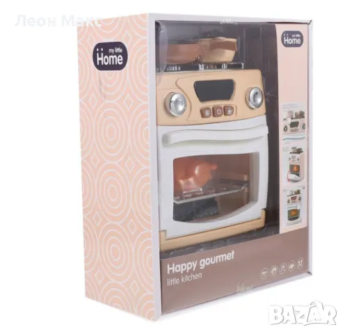 Детска Фурна с котлони светлини и звуци , снимка 4 - Електрически играчки - 48201966