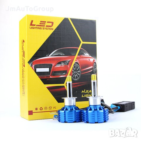 360 Cree LED крушки 90W 6500K SUPER HIGH POWER, 2 броя лед в комплект, 12V/24V, снимка 1