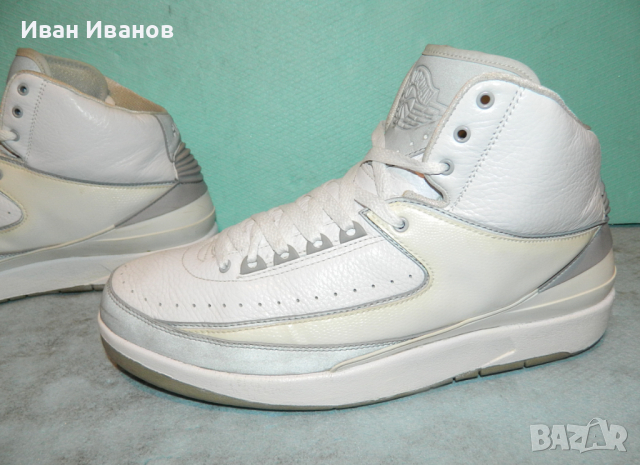 кецове  JORDAN 2 RETRO '25TH ANNIVERSARY'   номер 45,5-46, снимка 4 - Кецове - 35280784