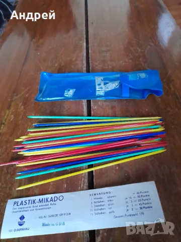 Стара Детска игра Микадо,Mikado, снимка 5 - Други ценни предмети - 48470744