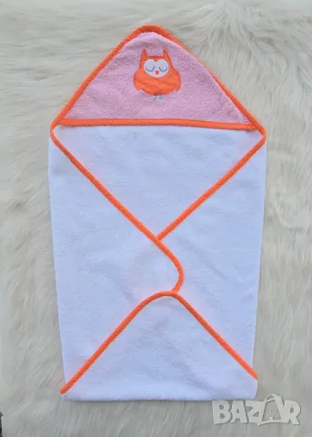 Бебешка хавлия за баня, снимка 3 - За банята - 49787649