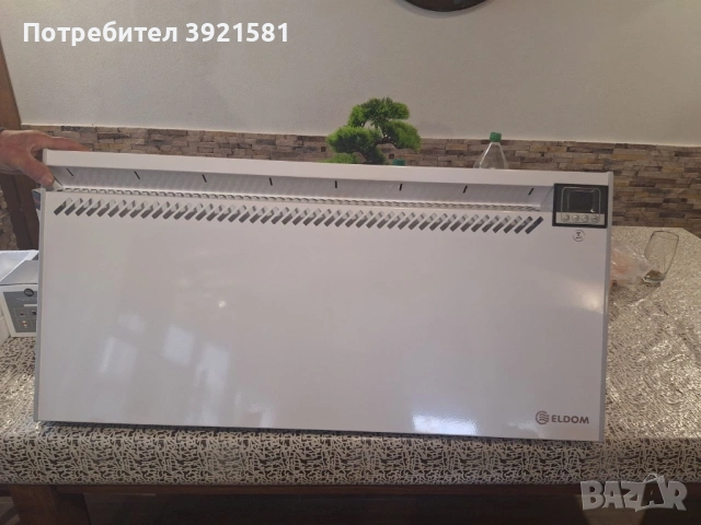 Конвекторна печка за стена, снимка 2 - Отоплителни печки - 53286413