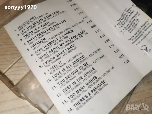 D.J. BOBO-ORIGINL TAPE 2709261818H2E8R, снимка 11 - Аудио касети - 56246196