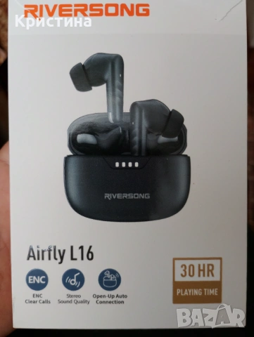  Чисто нови слушалки RiverSong Airfly L16 