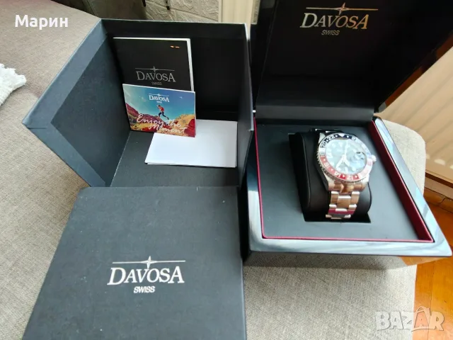 Davosa Ternos Ceramic Pepsi Automatic, снимка 11 - Мъжки - 55728722