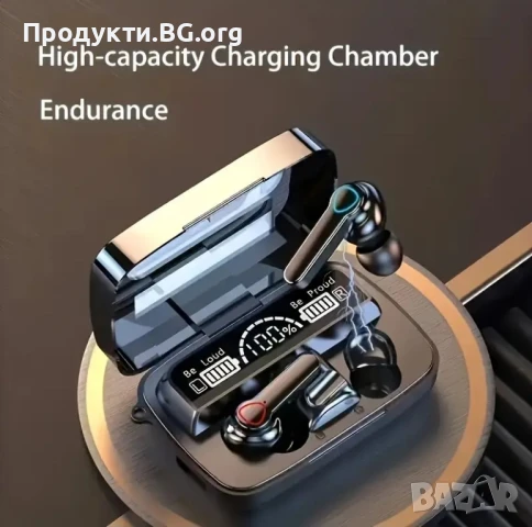 Безжични TWS Слушалки с LED Кутия и Шумопотискане, снимка 6 - Bluetooth слушалки - 50762281
