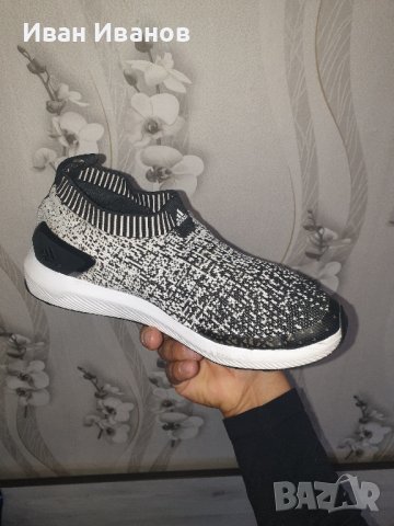 маратонки ADIDAS RAPIDARUN LACELESS KNIT BLACK  номер 39,5-40 , снимка 9 - Маратонки - 26727607