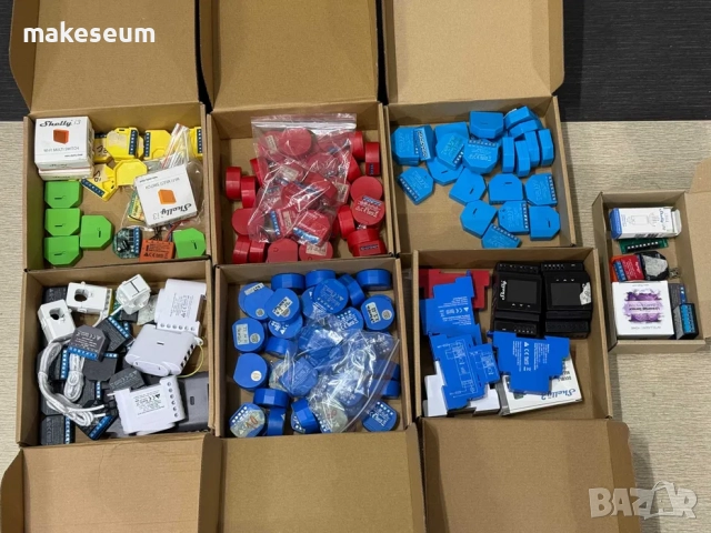 Лот от смарт аксесоари Shelly нови и употребявани