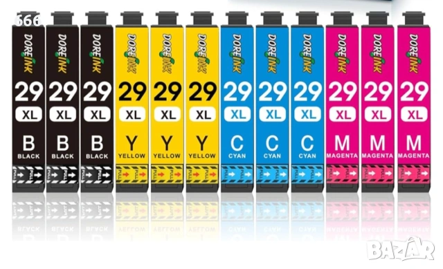 12 броя тонер касети EPSON