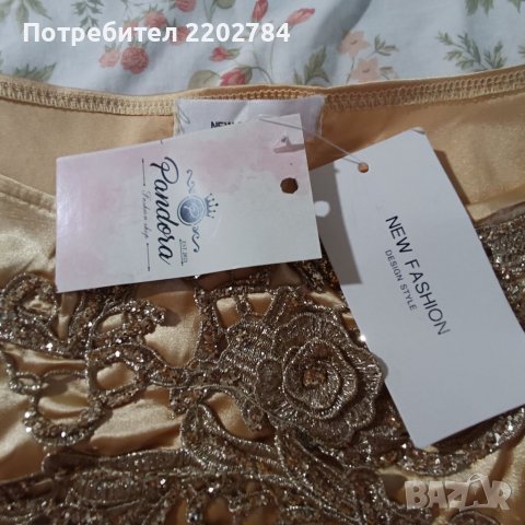 Луксозна дамска рокля,роба, снимка 5 - Рокли - 39706402