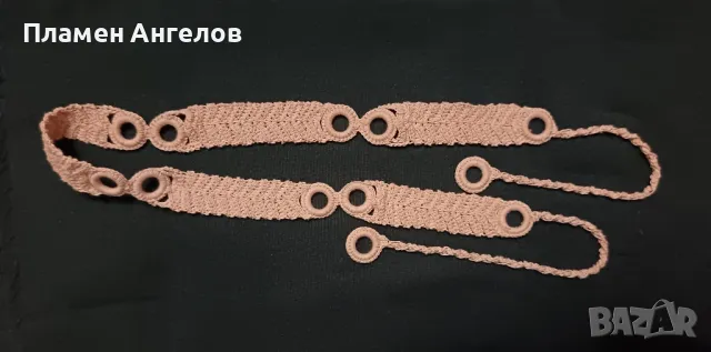 Колан, дамско колан че. , снимка 2 - Колани - 49981920