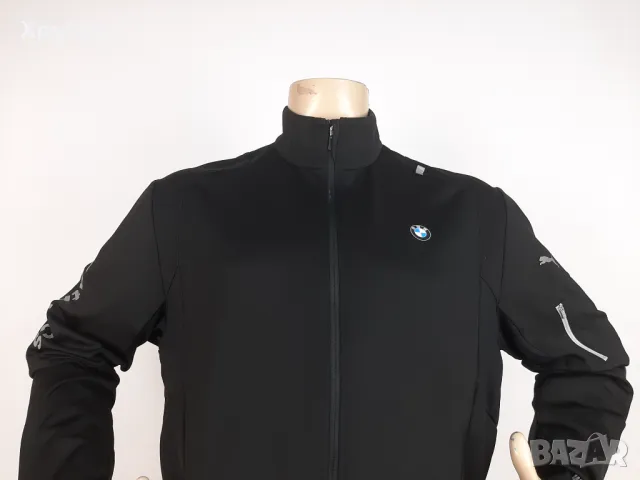 Puma BMW - Оригинално мъжко софтшел яке размер XL, снимка 7 - Якета - 48984681
