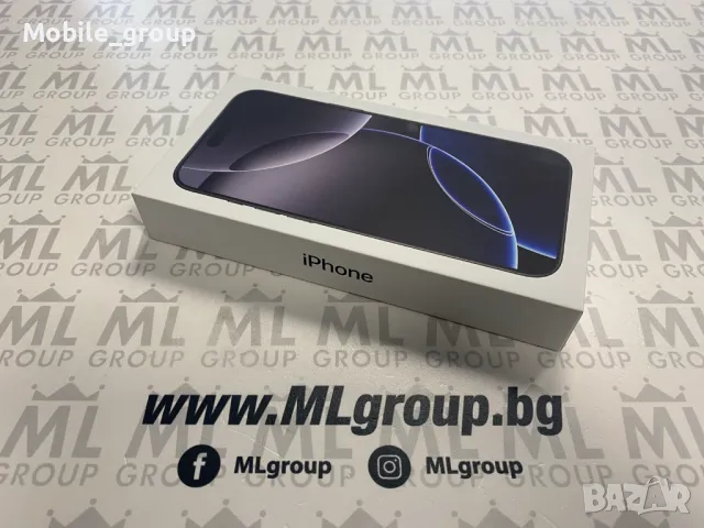 #MLgroup предлага iPhone 16 Pro Max 256GB, нов., снимка 1 - Apple iPhone - 49322161