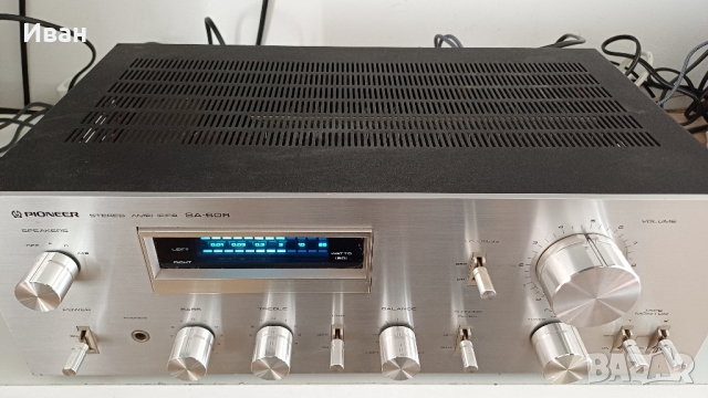 усилвател PIONEER SA-608, снимка 1 - Ресийвъри, усилватели, смесителни пултове - 44792753