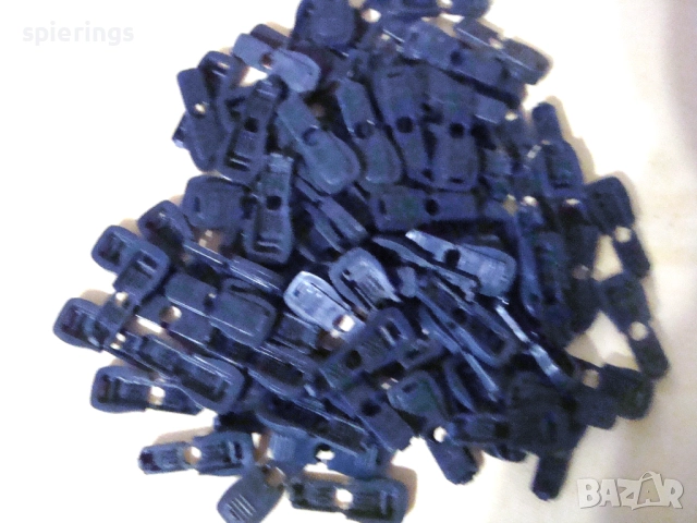 100 бр.Тъмно сини стопери