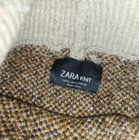 Топло поло пончо ZARA Knit , снимка 4 - Блузи с дълъг ръкав и пуловери - 52950261