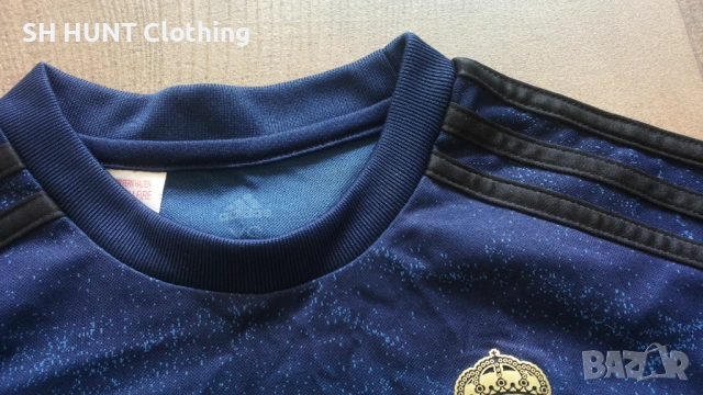 Adidas FC Real Madrid Kids Football T-Shirt Размер 7-8 г / 128 см детска футболна тениска 13-60, снимка 10 - Детски тениски и потници - 53210377