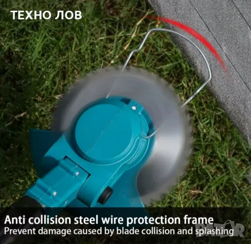 Акумулаторен тример за трева на колела , снимка 13 - Градинска техника - 46166086