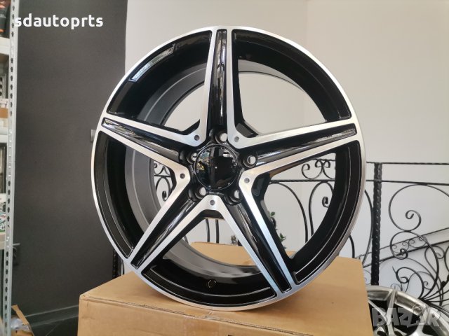 17" Джанти Mercedes 5X112 C W203 W204 W205 E W211 W212 W213 CLA A GLA, снимка 4 - Гуми и джанти - 33803864