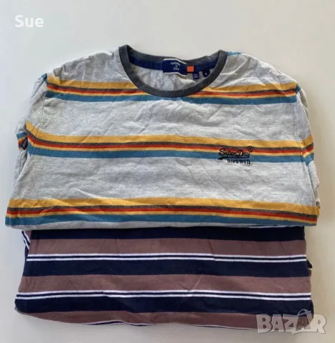 Комплект две мъжки тениски размер S Superdry Jack & Jones 