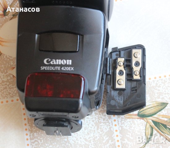 Canon Speedlite 420EX , снимка 9 - Светкавици, студийно осветление - 41039177
