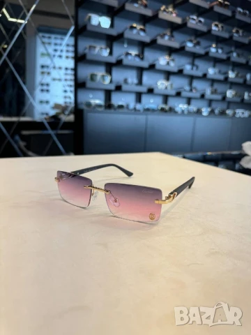 очила с черен обикновен калъф и ув защита cartier ysl saint laurent , снимка 5 - Слънчеви и диоптрични очила - 51301244