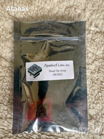 Sparkos Labs SS3602- дискретен двоен ОУ