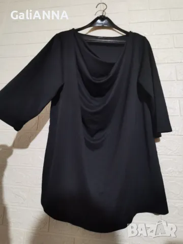 СТРАХОТНА ТУНИКА С ГРЪЦКА ЯКА 3XL, снимка 3 - Туники - 50338688
